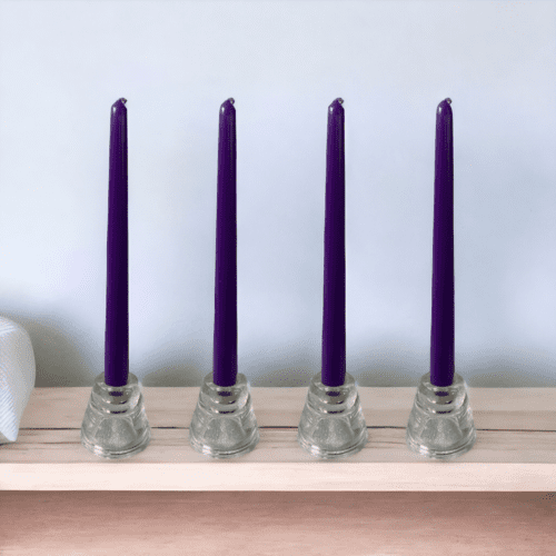 Tapered Dinner Candles Indigo