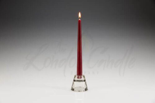 Wine Red Dinner Candle