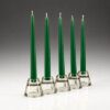 Green Dinner Candles