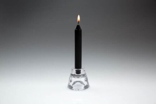 Mini Dinner Candle Black