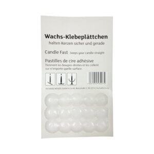 Adhesive Wax Candle Grips - Pack of 15