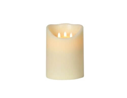 Triple Flame 15cm x 20cm Dancing Flame LED Candle