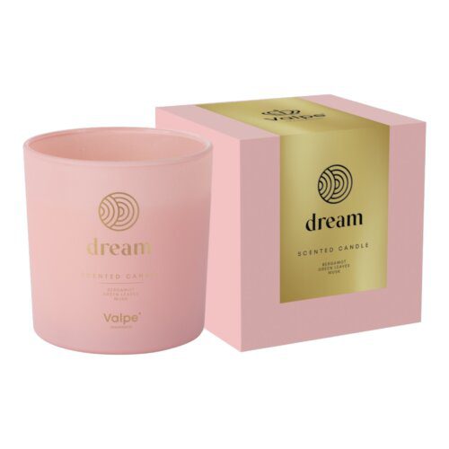 Bergamot, Green Leaves & Musk Scented Candle - Dream