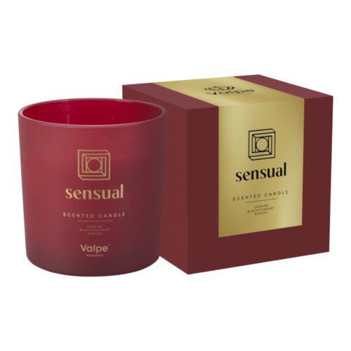 Jasmine, Blackcurrant & Ginger Scented Candle - Sensual